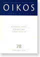 couverture Oikos