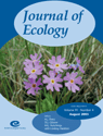 couverture Journal of Ecology